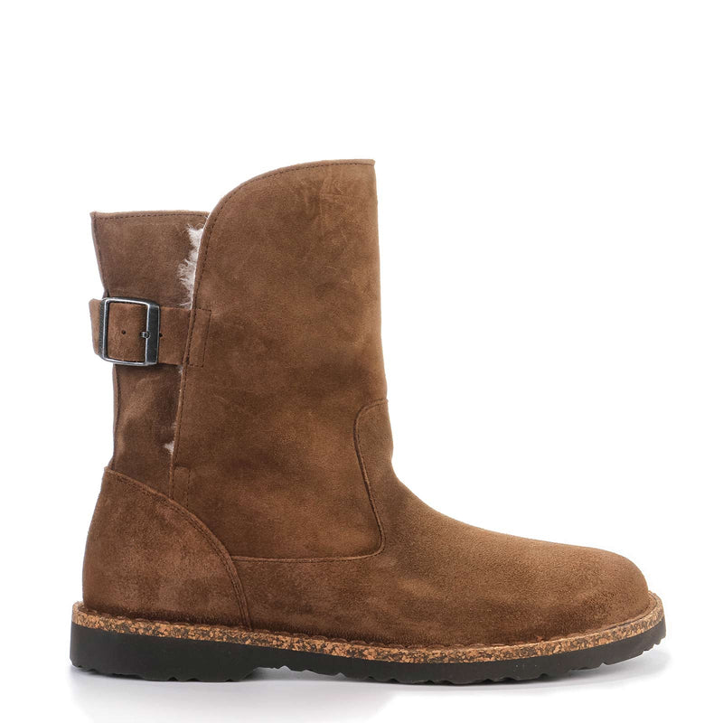 Uppsala Shearling Boots Narrow Fit dark tea