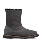 Uppsala Zip Shearling Boots Narrow Fit charcoal