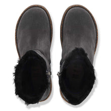 Uppsala Zip Shearling Boots Narrow Fit charcoal