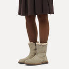 Uppsala Zip Shearling Boots Narrow Fit taupe