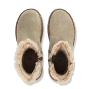 Uppsala Zip Shearling Boots Narrow Fit taupe