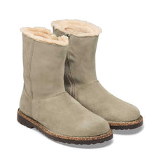 Uppsala Zip Shearling Boots Narrow Fit taupe