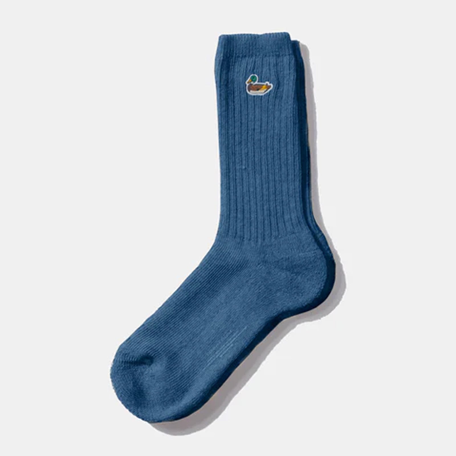 Duck Socks plain blue
