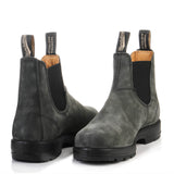 #587 Classic Leather Boot rustic black