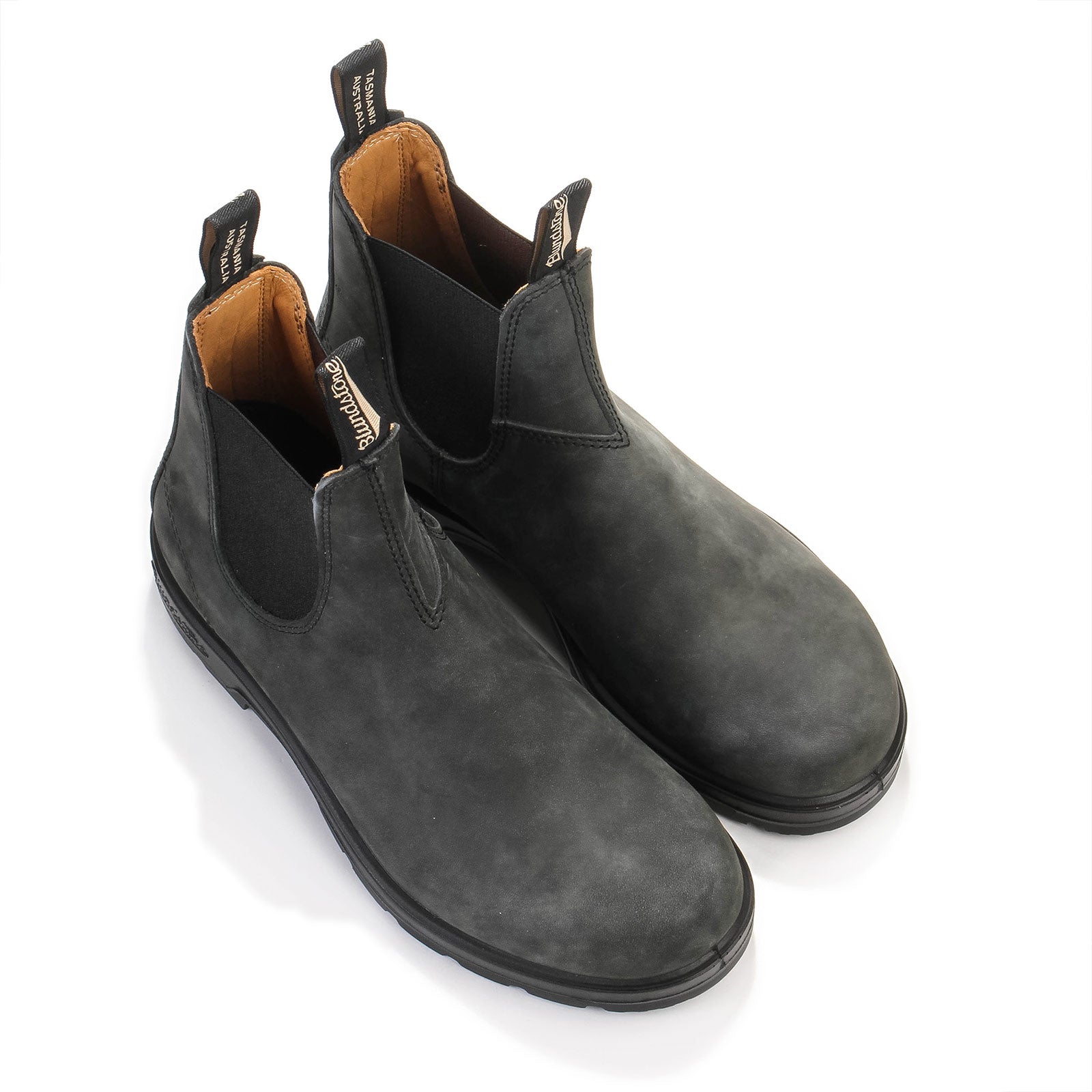 #587 Classic Leather Boot rustic black