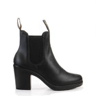 #2365 Womens Elastic Sided Heel Boot black