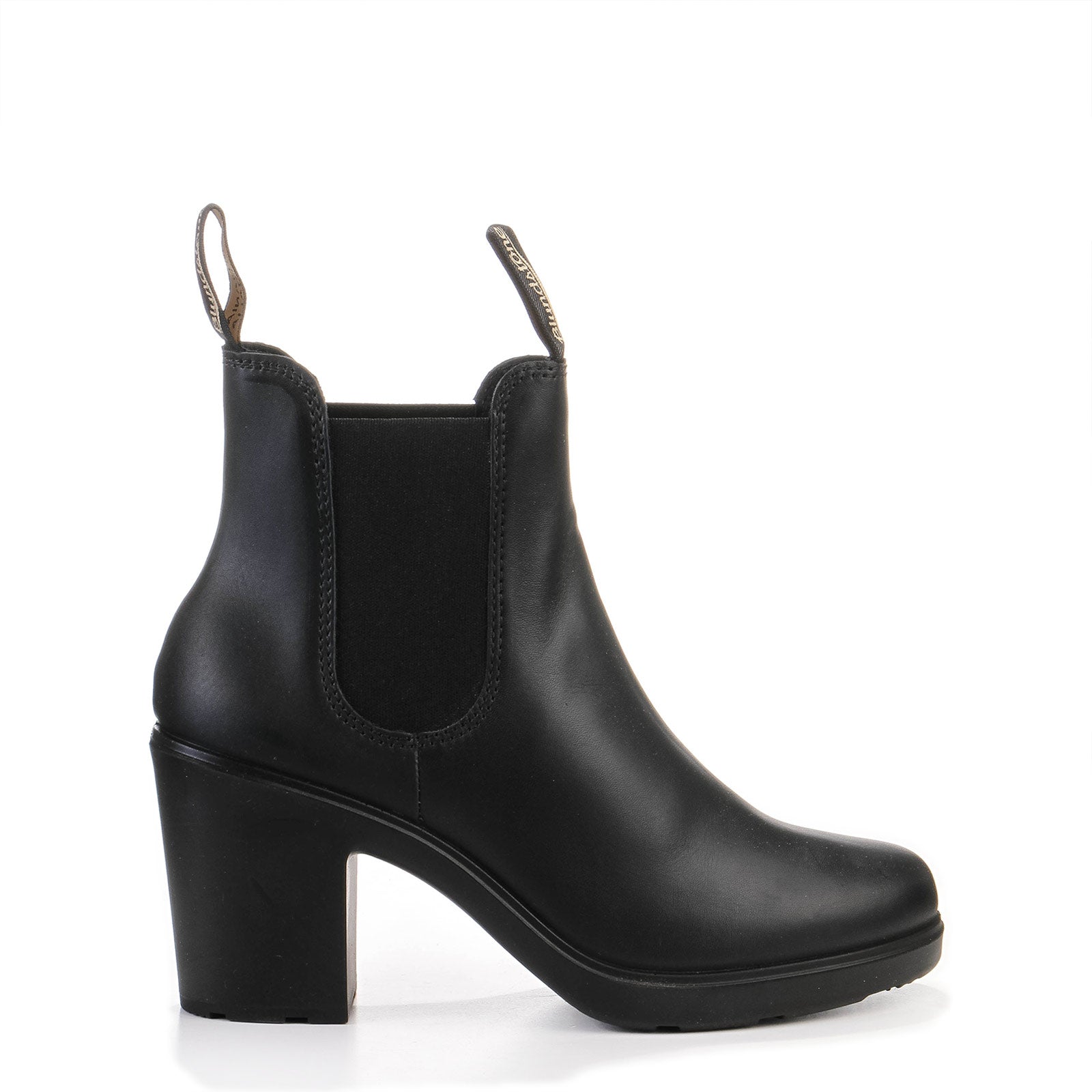 #2365 Womens Elastic Sided Heel Boot black