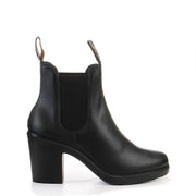 #2365 Womens Elastic Sided Heel Boot black