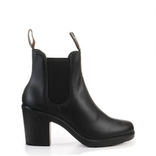 #2365 Womens Elastic Sided Heel Boot black