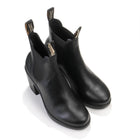 #2365 Womens Elastic Sided Heel Boot black