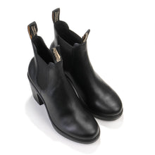 #2365 Womens Elastic Sided Heel Boot black