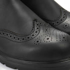 #2443 Brogue Leather Boot black