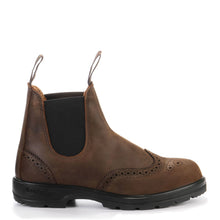 2444 Brogue Leather Boot antique brown