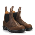 2444 Brogue Leather Boot antique brown