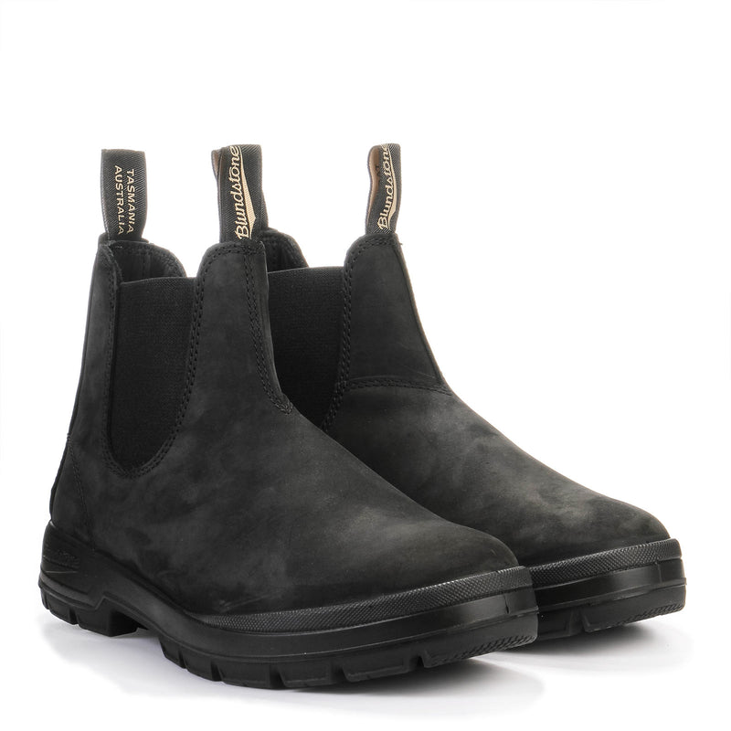 #2633 Elastic Sided Boot black