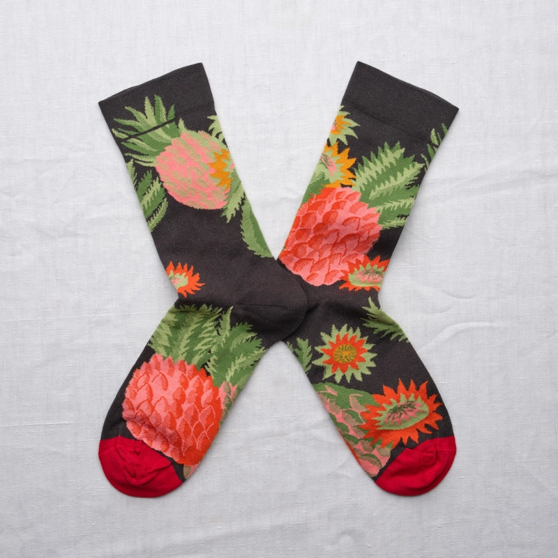 Ananas faux-noir Socks EV2-01 Bonne Maison