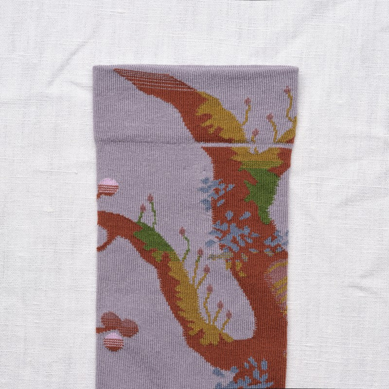 Arbre gris-mauve Socks BO801 Bonne Maison