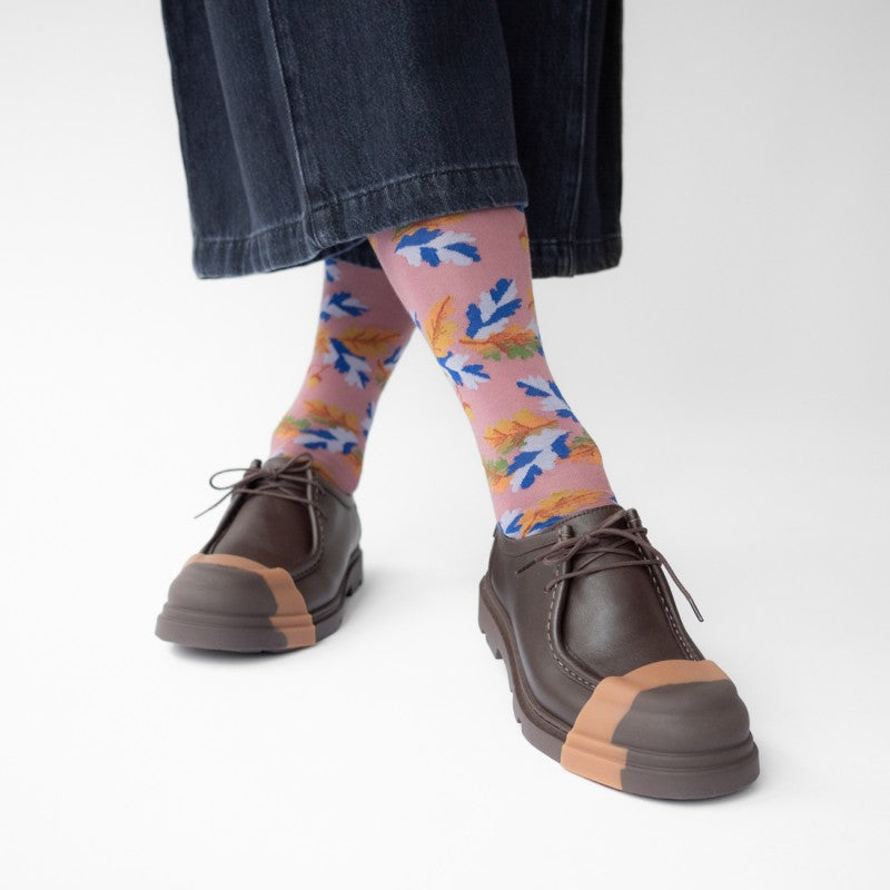 Chene raisin Knee Socks BO904 Bonne Maison