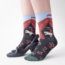 Cirque Faux Noir Socks DR301