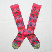 Geranium Milleraie Knee-high Socks CO904
