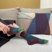 Mousse Checks Socks BCL601