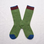 Mousse Solid Lichen Socks BCL504