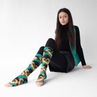 Pensées Viridien Knee Socks FC904