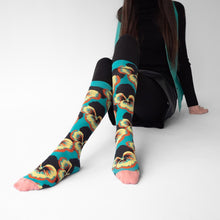 Pensées Viridien Knee Socks FC904