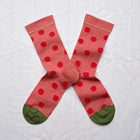 Pois rouge fané Socks CU601 Bonne Maison