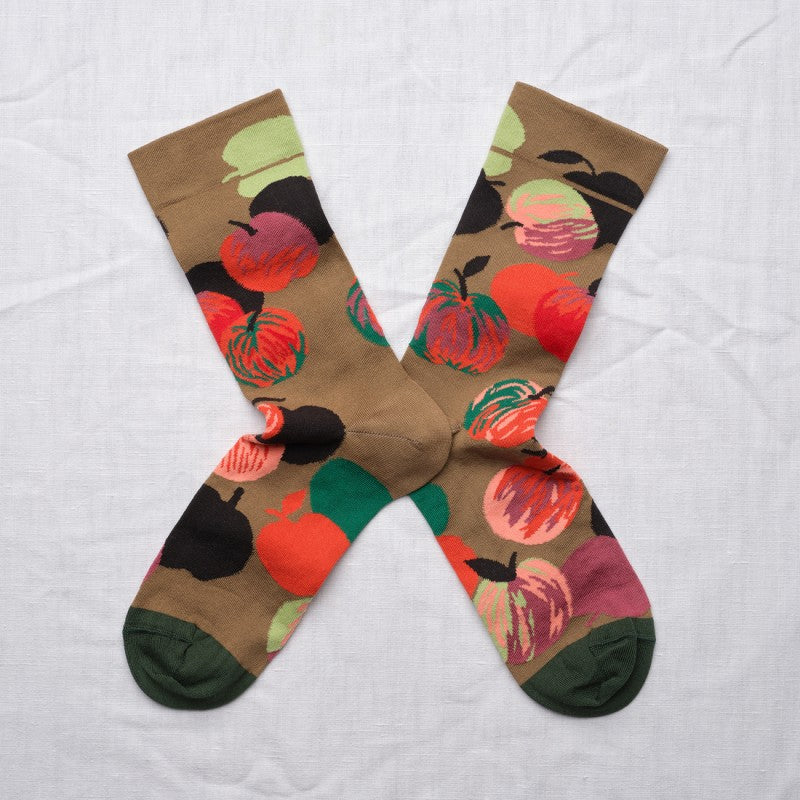 Pomme taupe Socks CU201 Bonne Maison