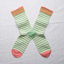 Rayures lichen Socks RY1-35 Bonne Maison