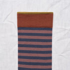 Rayures raisin Socks BO201 Bonne Maison