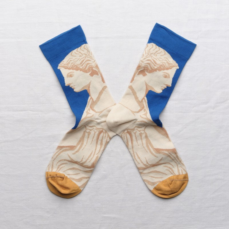 Statue Cobalt Socks MN801