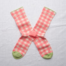Vichy naturel Socks PT7-01 Bonne Maison