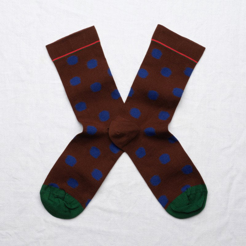 Pois Bleu Socks PK201