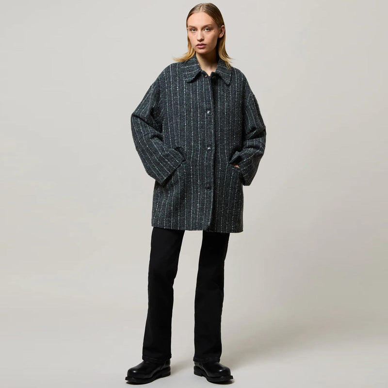 Edie Jacket pinstripe