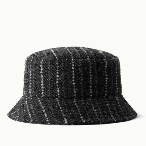 Shoom Wool Bucket Hat pinstripe