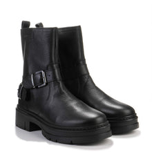 Yasmin Buckle Mid Boots black