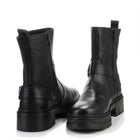 Yasmin Buckle Mid Boots black