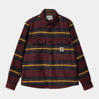 Oregon Shirt Jacket  starco stripe/bordeaux