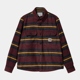 Oregon Shirt Jacket  starco stripe/bordeaux