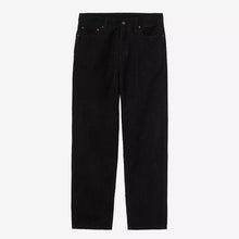Aaron Cord Pant black rinsed