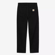 Aaron Cord Pant black rinsed
