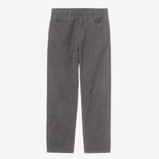Aaron Cord Pant graphite rinsed