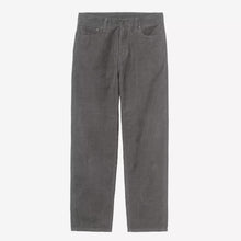 Aaron Cord Pant graphite rinsed