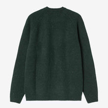 Anglistic Sweater speckeled dark scarab