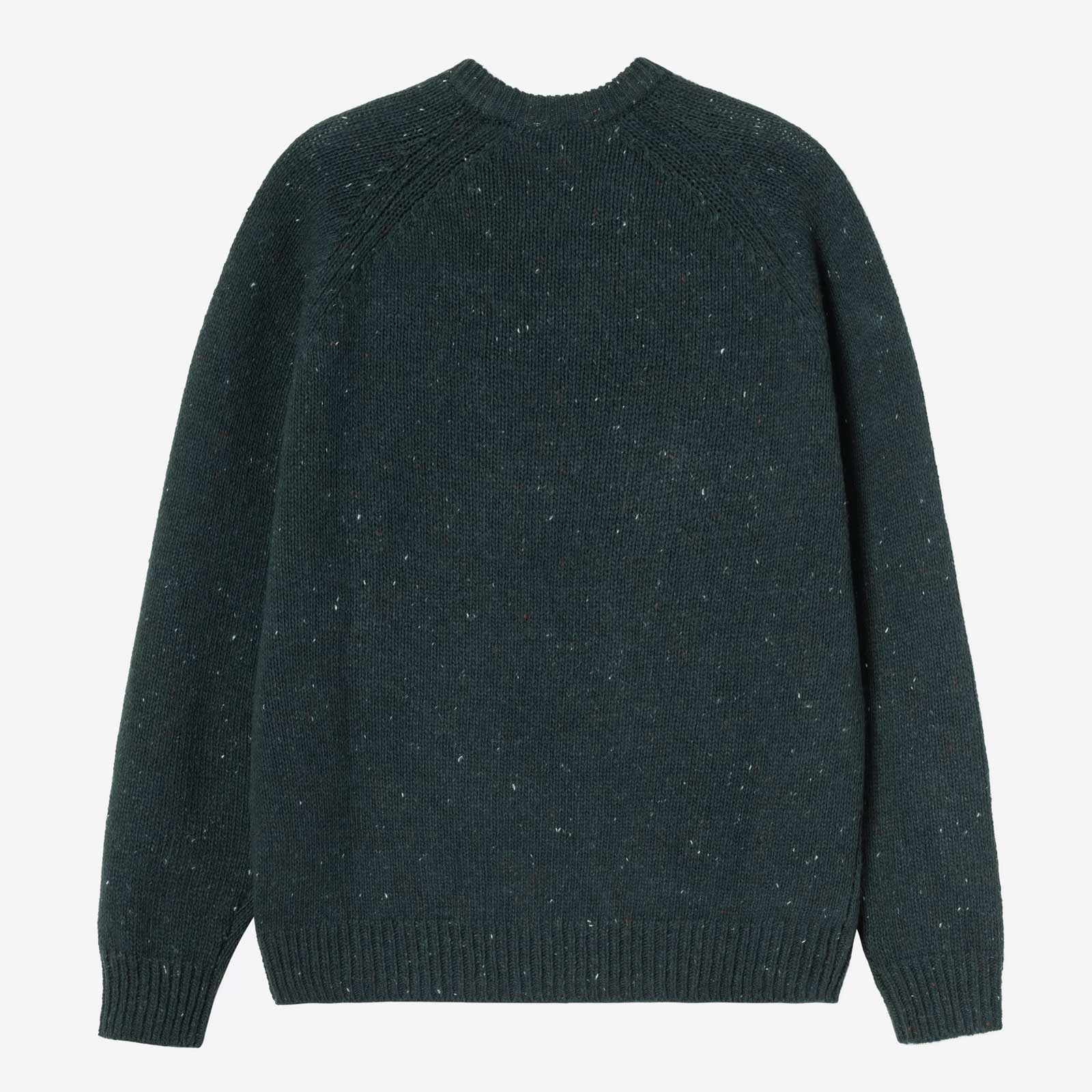 Anglistic Sweater speckeled deep lagoon Carhartt WIP