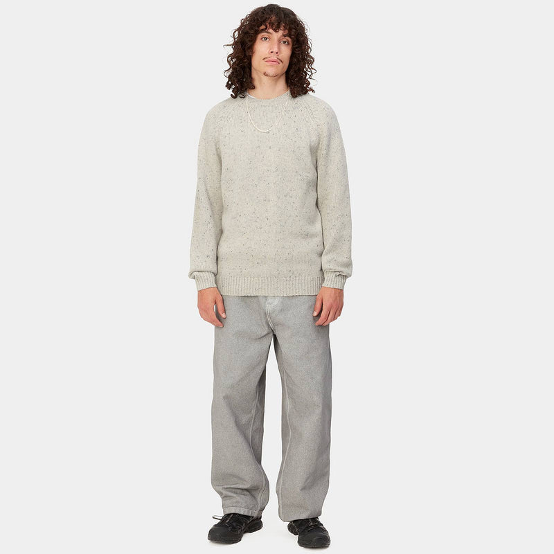 Anglistic Sweater speckeled salt