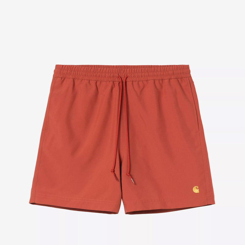 Chase Swim Trunks oxide red/gold Carhartt WIP