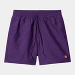 Chase Swim Trunks tyrian/gold